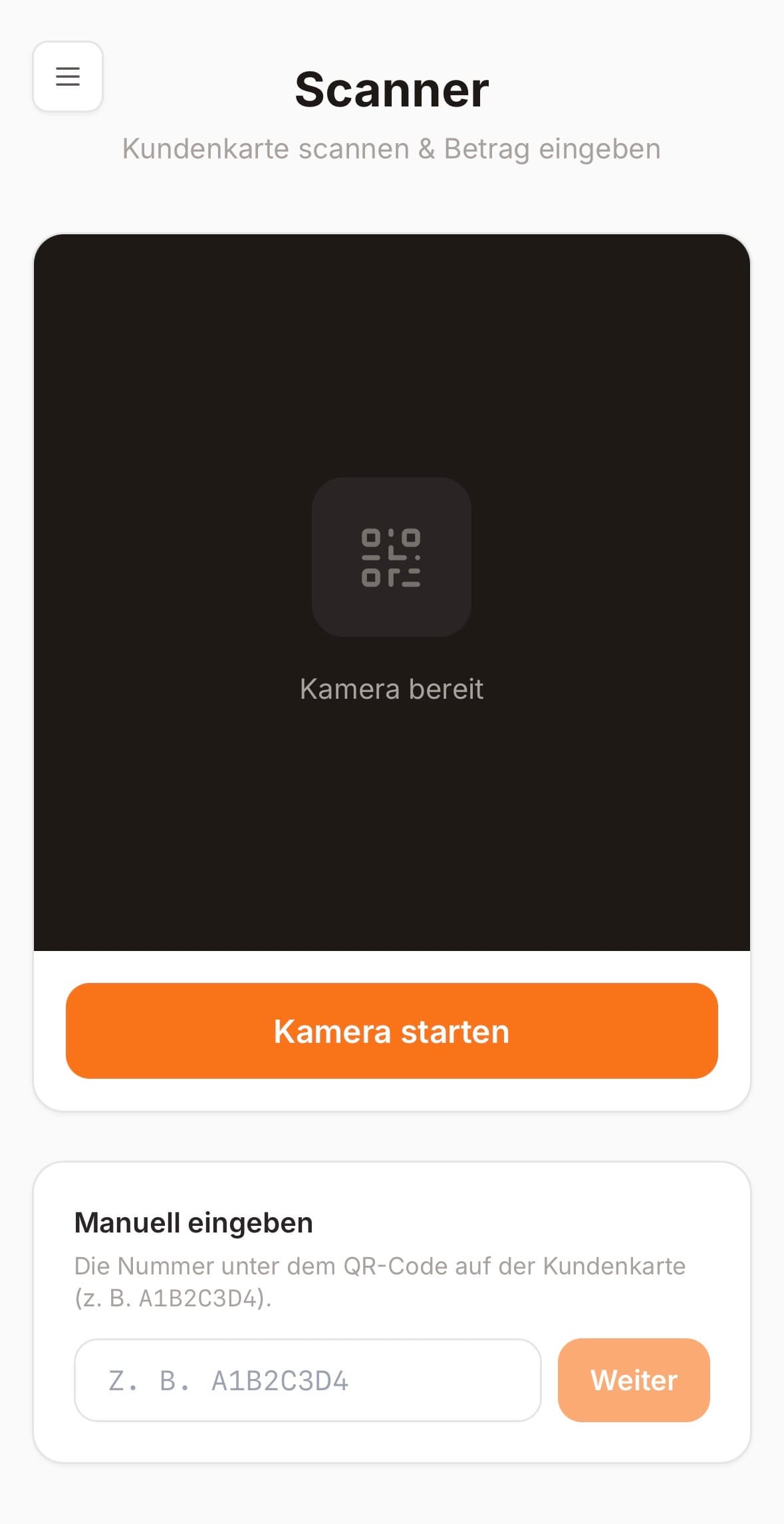Walify Scanner App screenshot